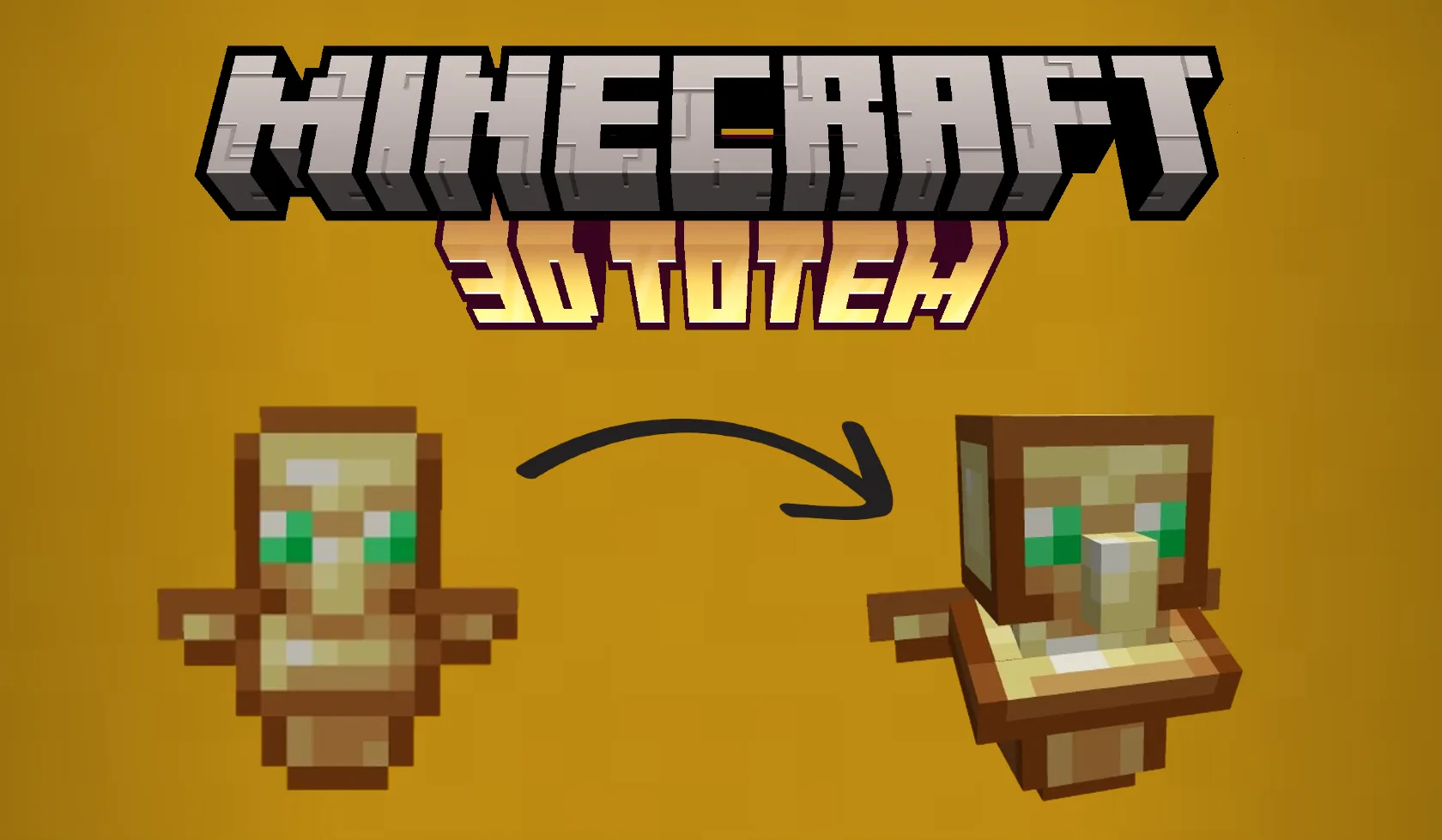 Изображение 4 ресурспака 3D TOTEM