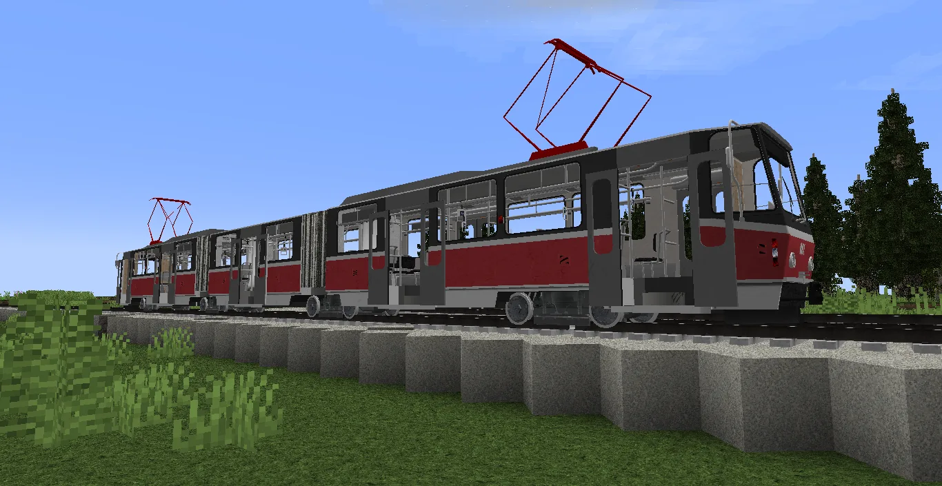 Изображение 6 ресурспака Trams4MC - MTR/NTE Addon