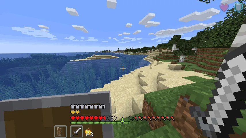 Transparent GUI and HUD