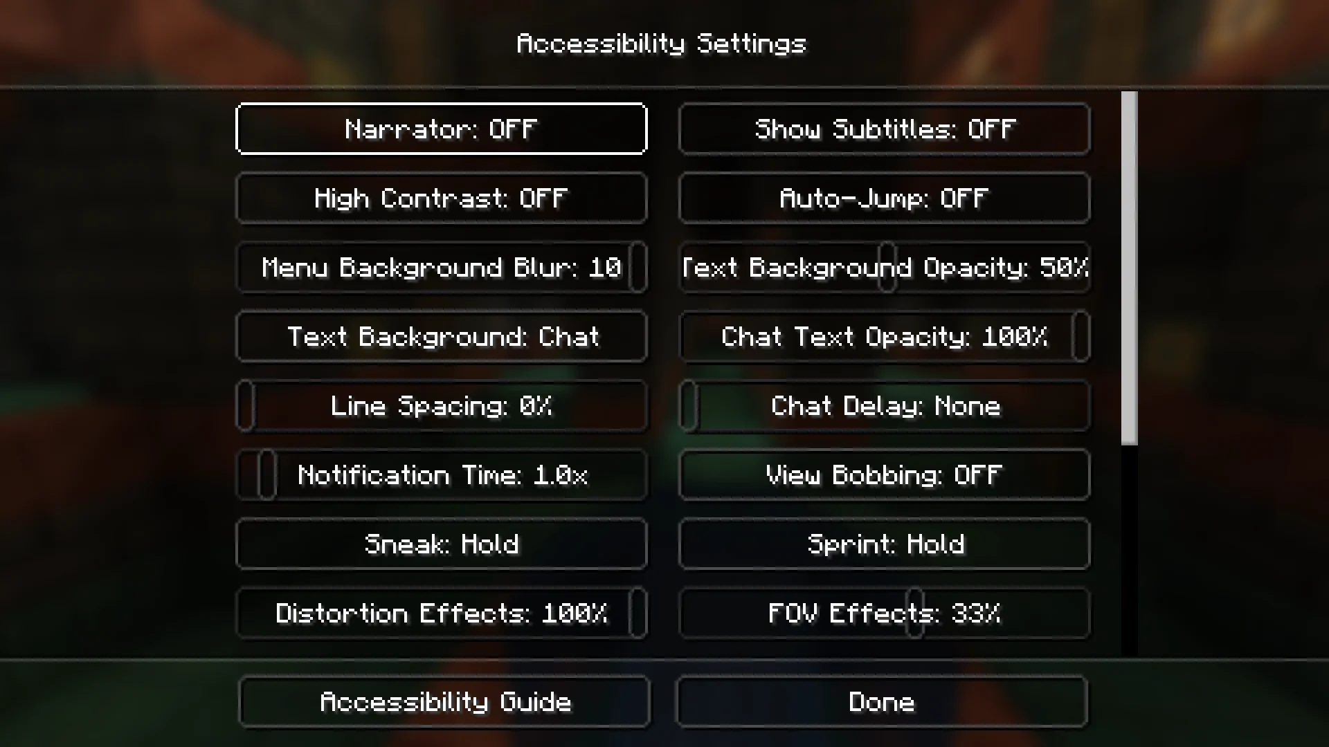 Изображение 1 ресурспака Transparent Menu  (Inventorys-Addon) (GUI & HUD)