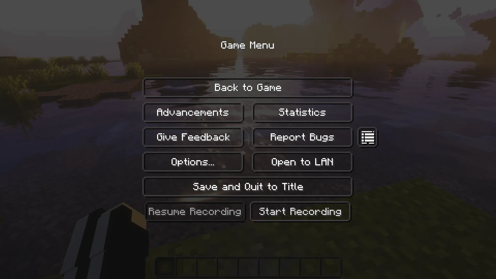 Изображение 2 ресурспака Transparent Menu  (Inventorys-Addon) (GUI & HUD)