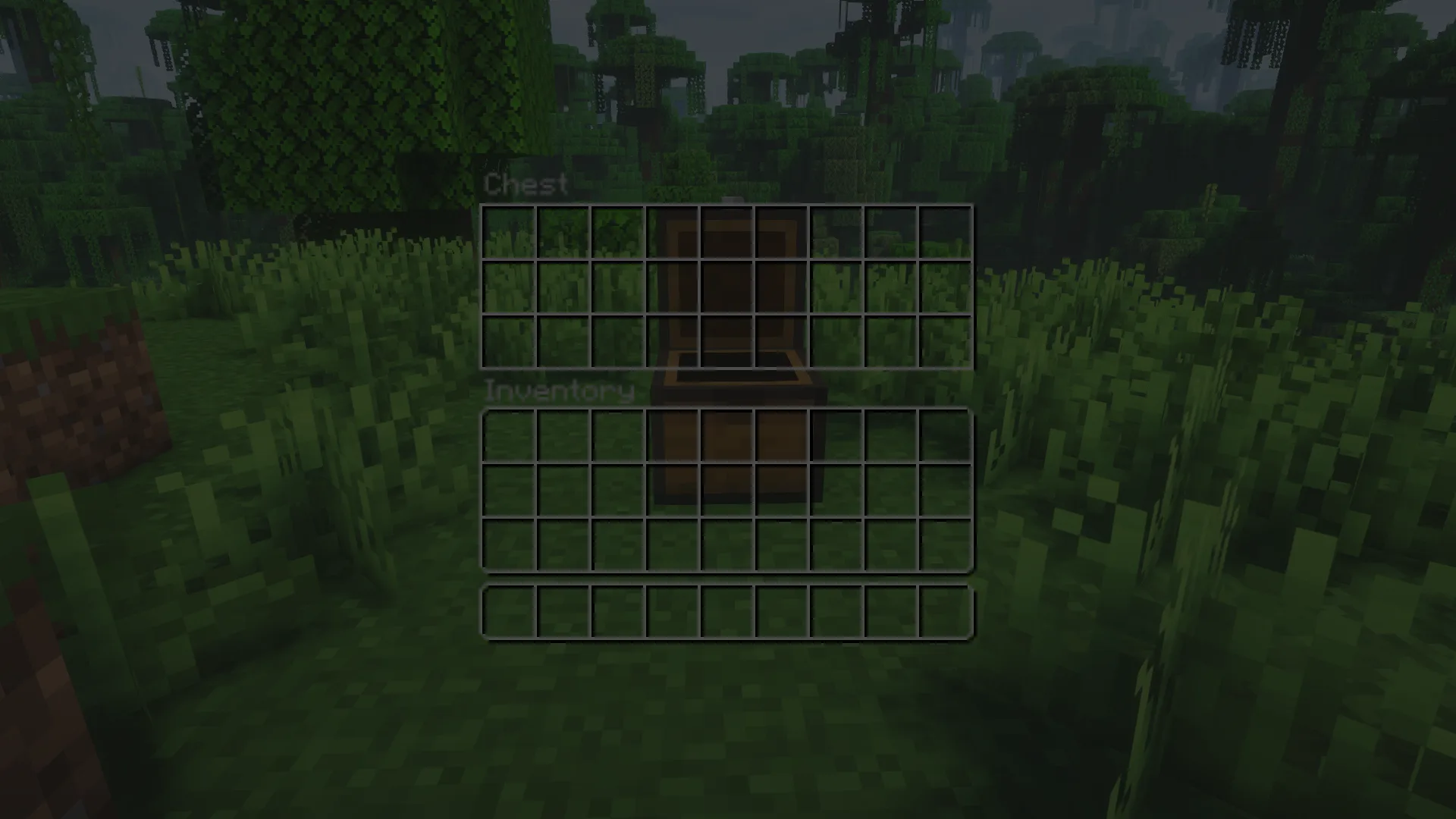 Изображение 2 ресурспака Transparent Inventorys (GUI & HUD)