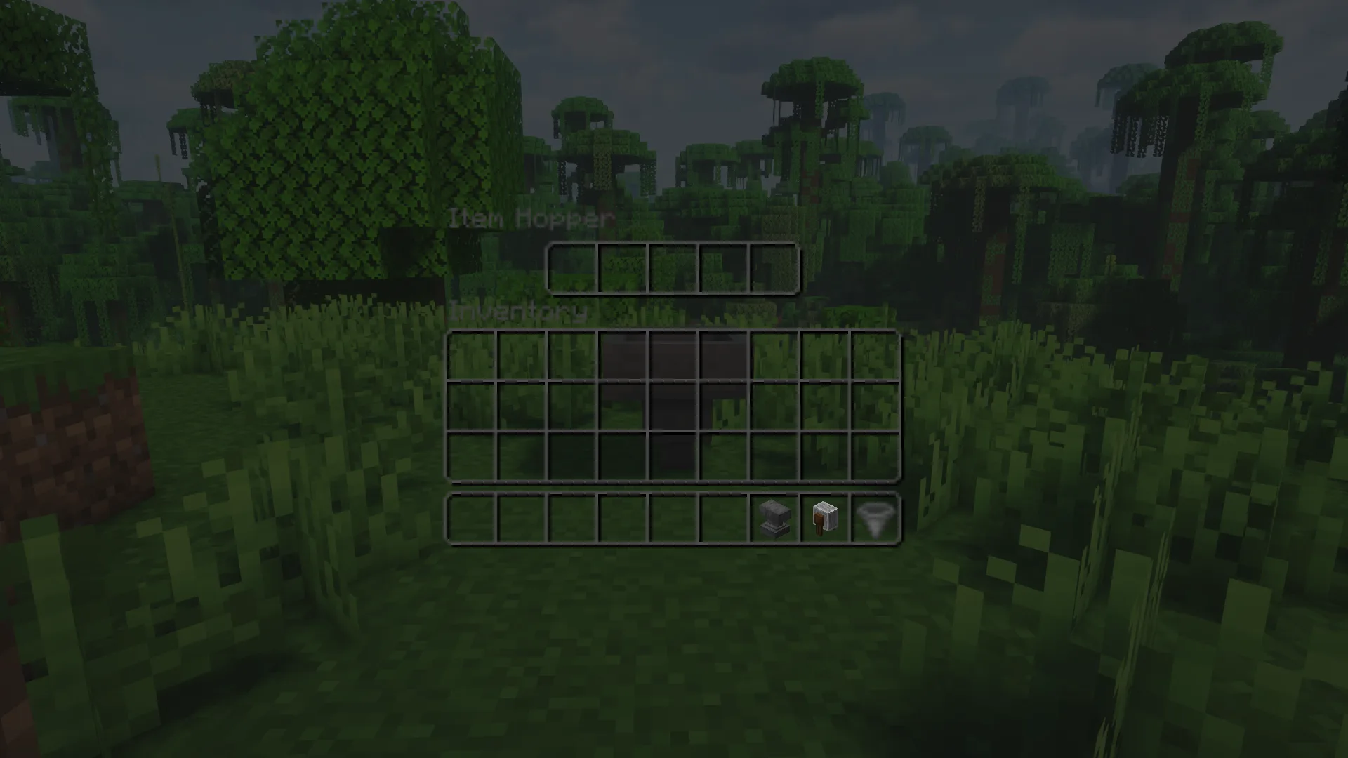 Изображение 4 ресурспака Transparent Inventorys (GUI & HUD)