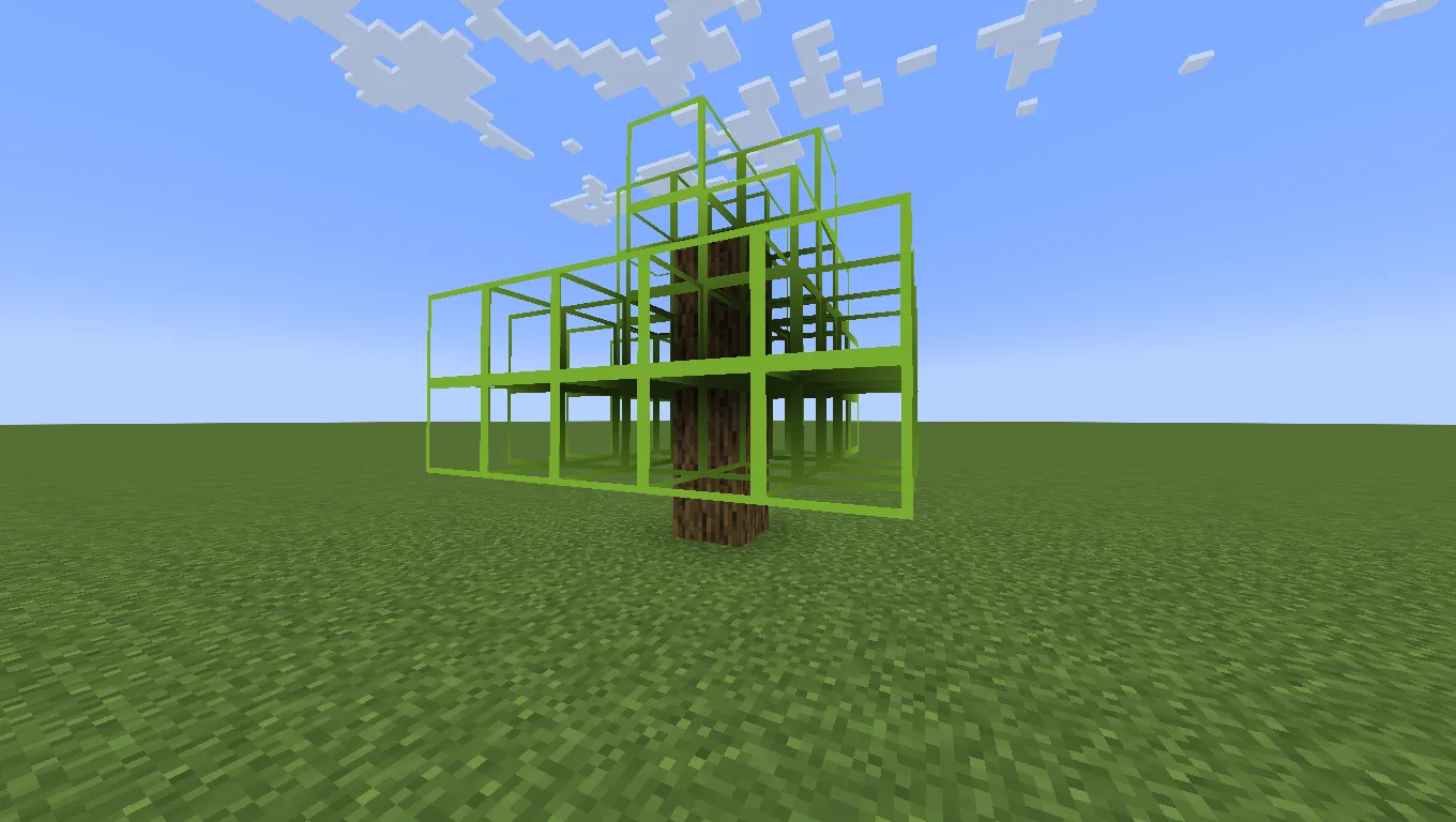 Tree Xray (Unobtrusive Leaves)