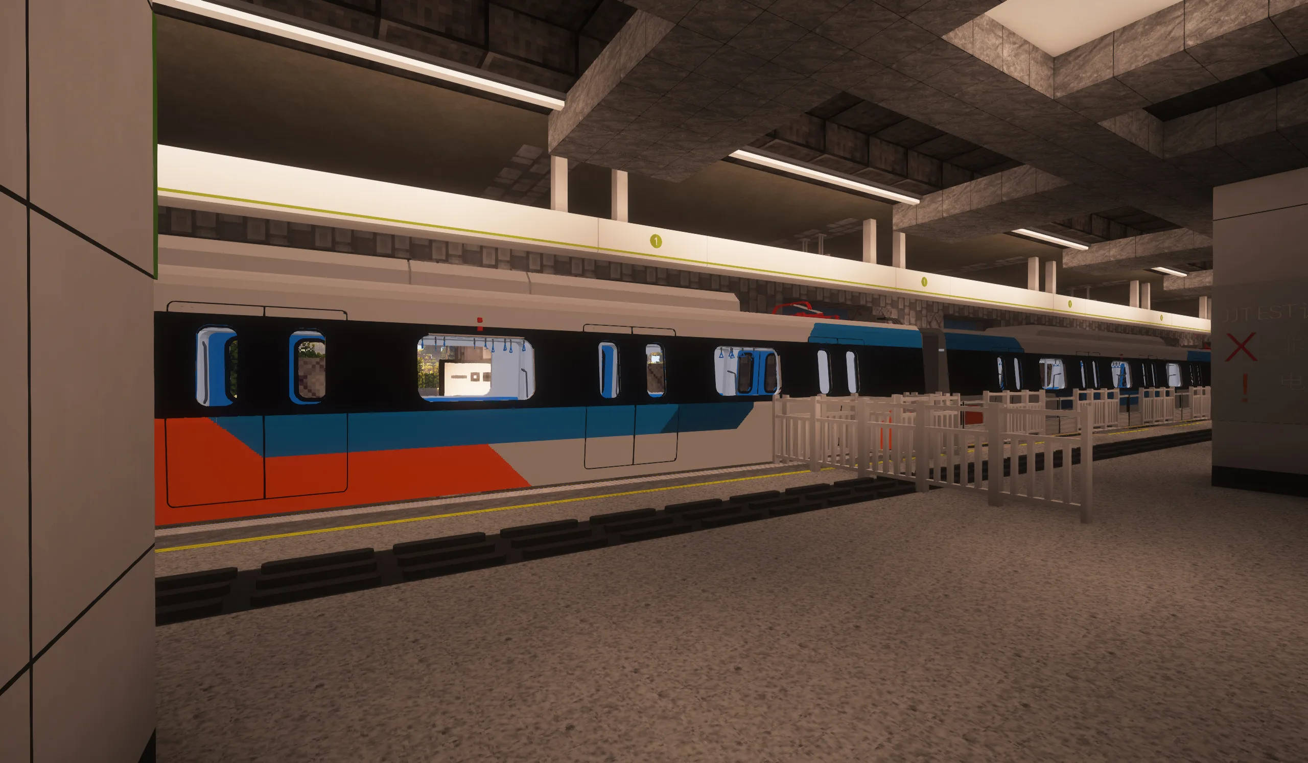 Изображение 4 ресурспака [MTR3]Tianjin Metro Jinjing Line SFM120 Train