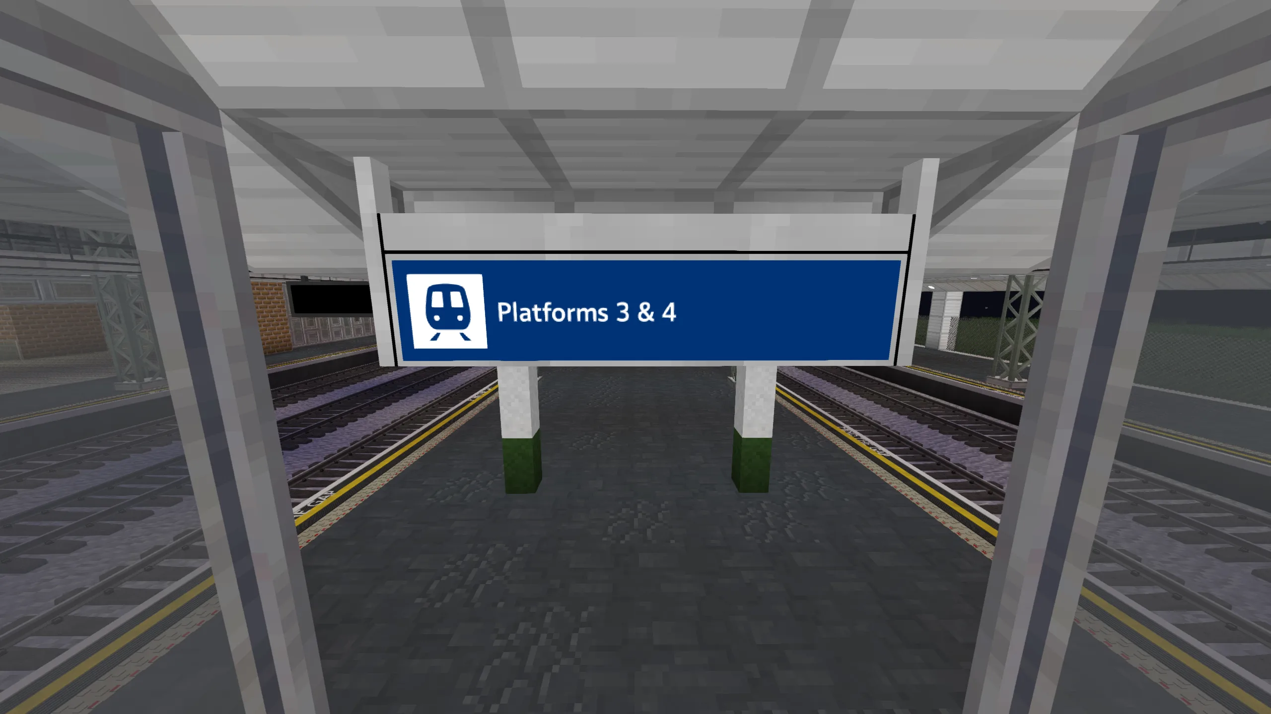 Изображение 2 ресурспака UK Signs [MTR 3/4]