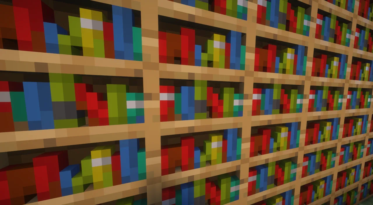 Изображение 2 ресурспака Undopia 3D Bookshelf