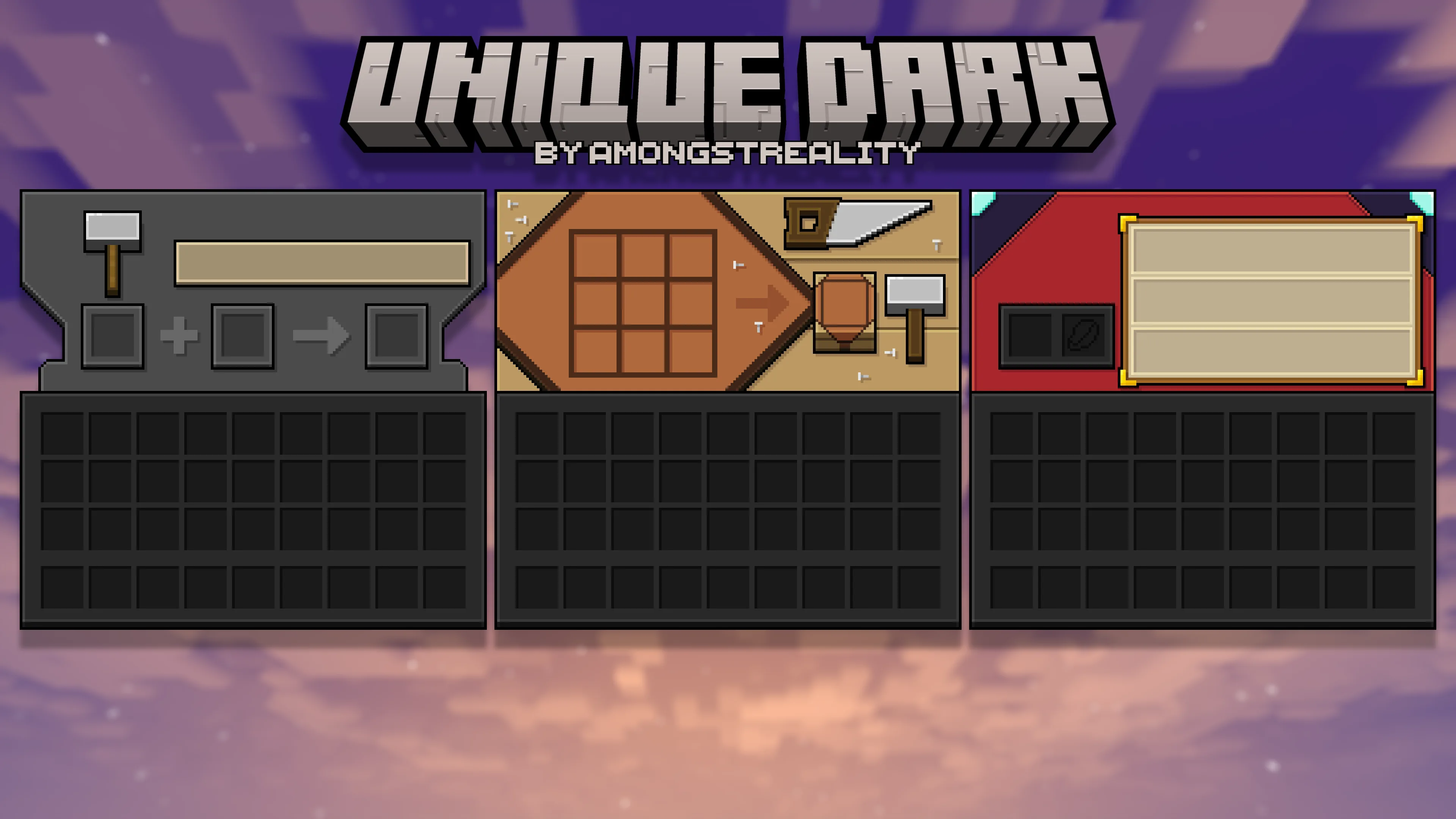 Изображение 2 ресурспака Unique Dark
