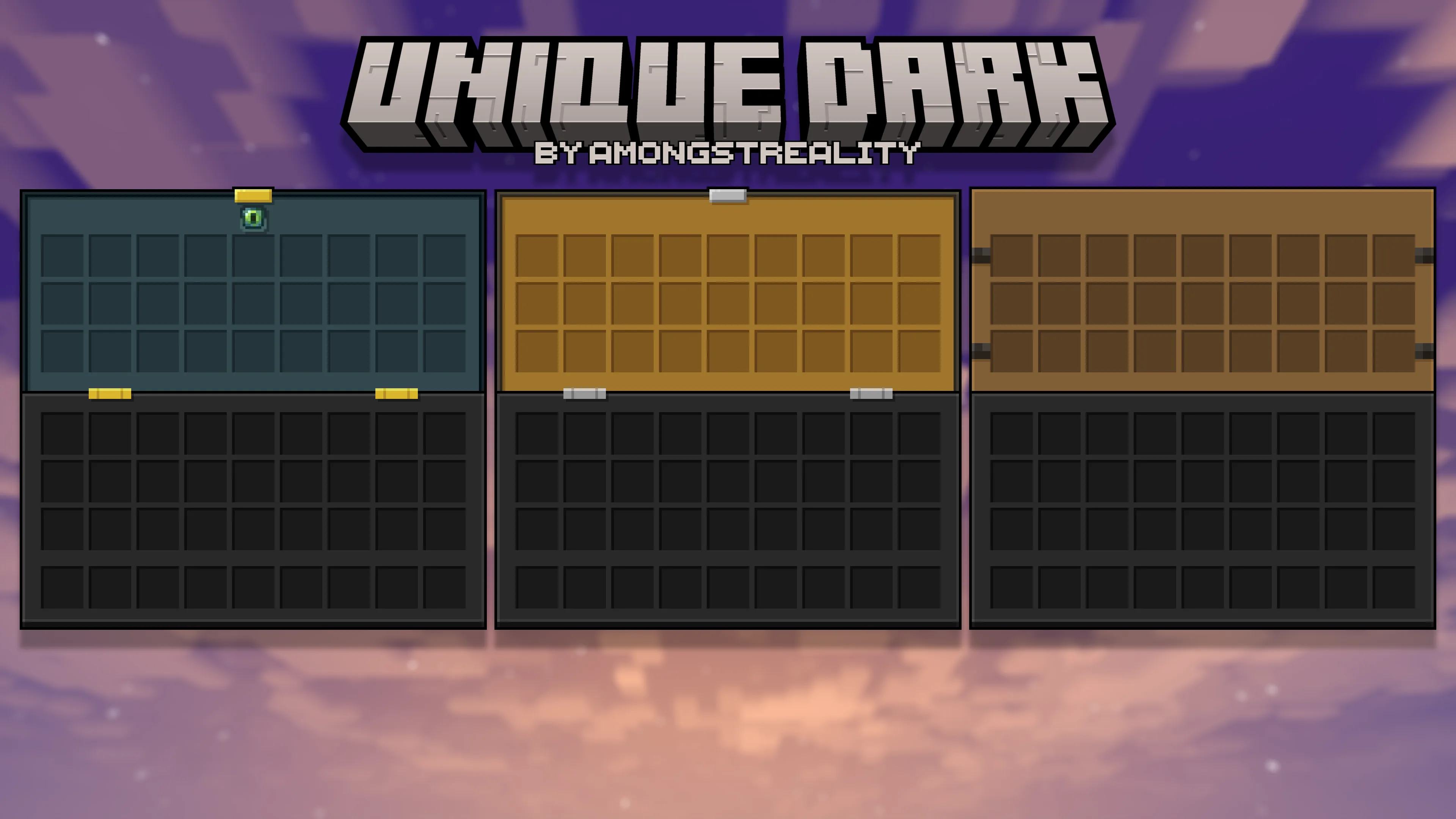 Изображение 4 ресурспака Unique Dark