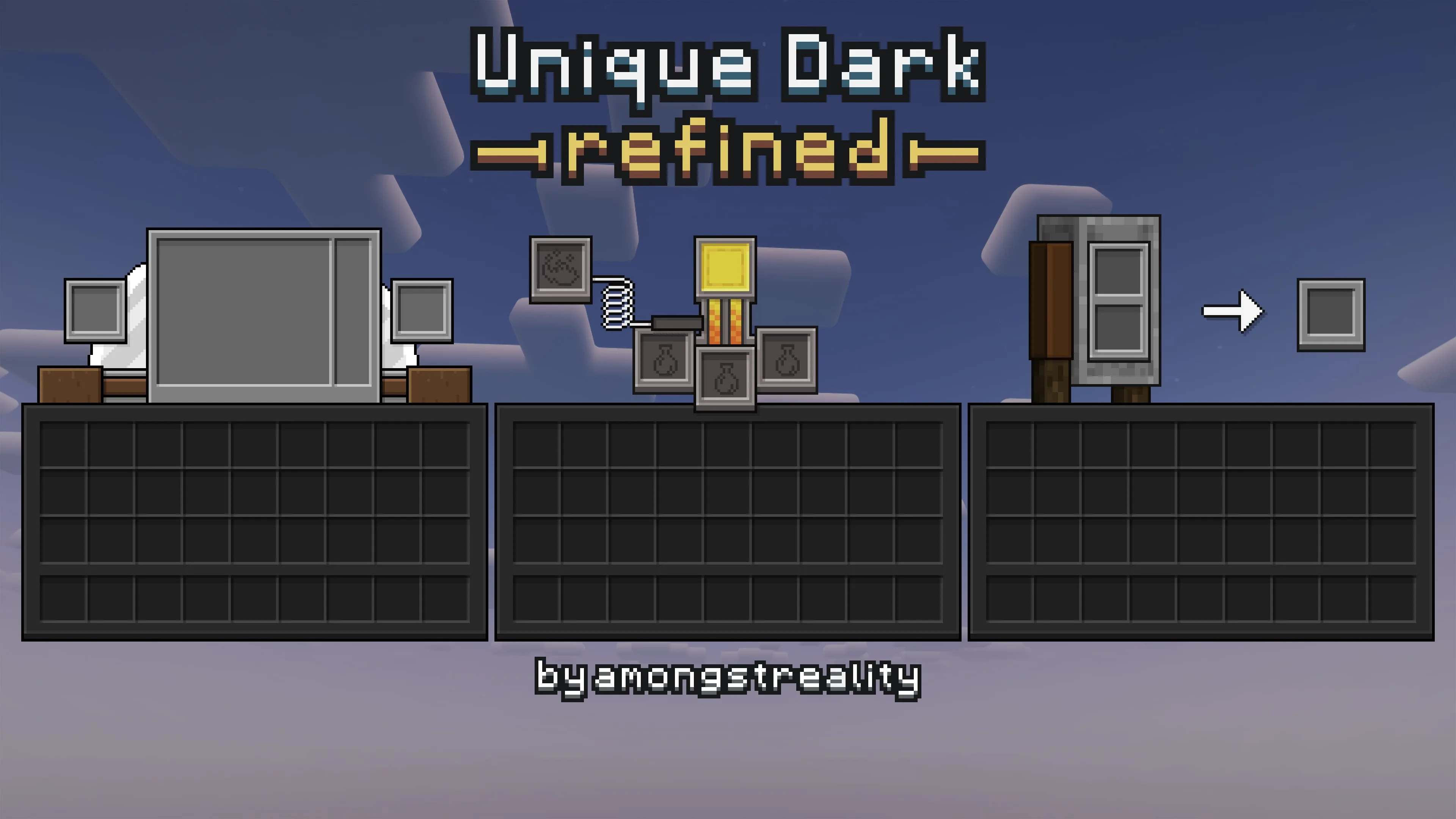 Изображение 5 ресурспака Unique Dark Refined