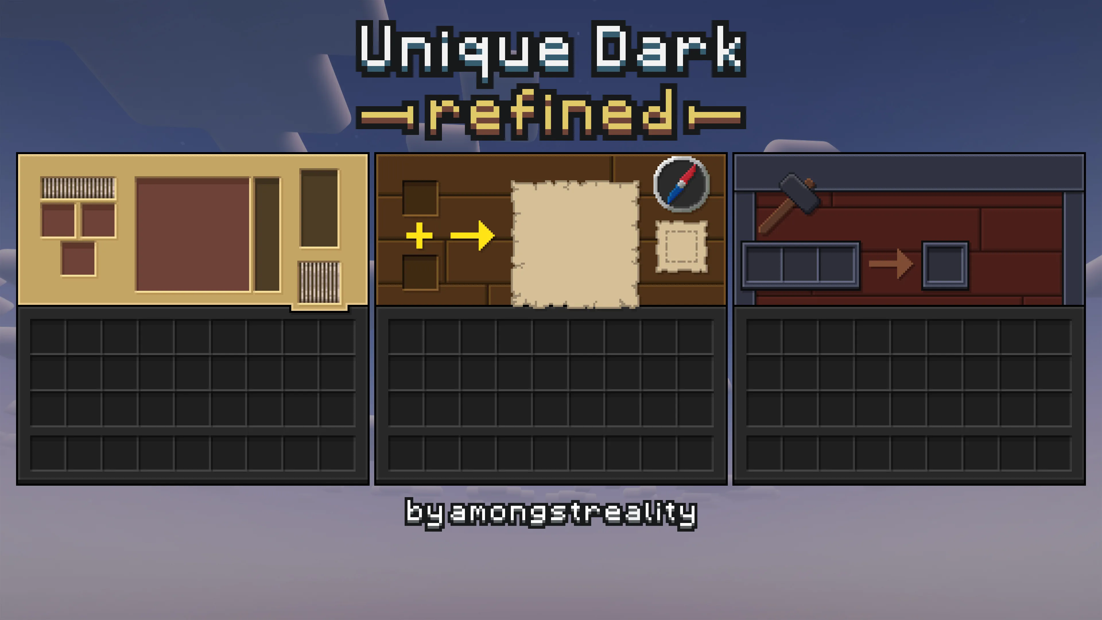 Изображение 6 ресурспака Unique Dark Refined