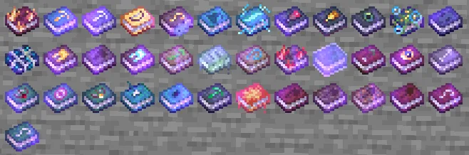 Изображение 1 ресурспака Unique Enchanted Books