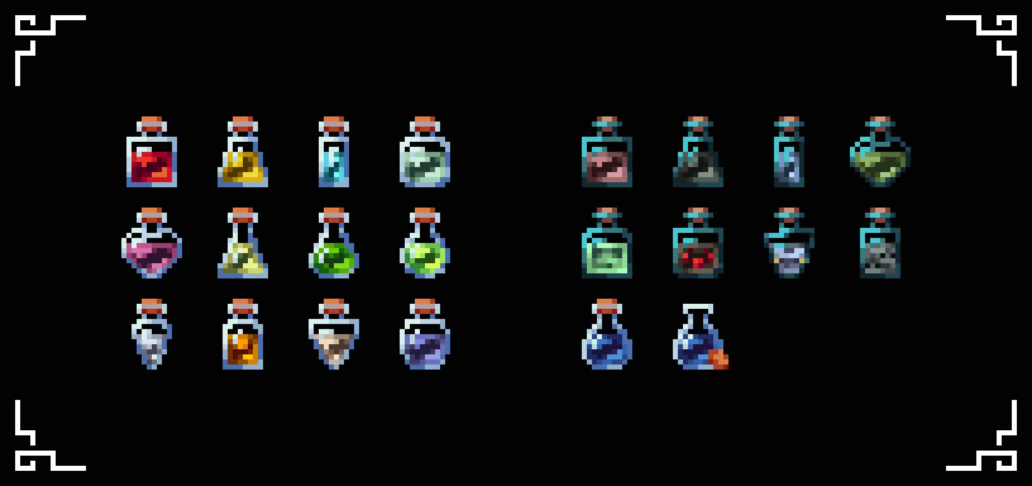 Изображение 2 ресурспака Unique Potions By Blond