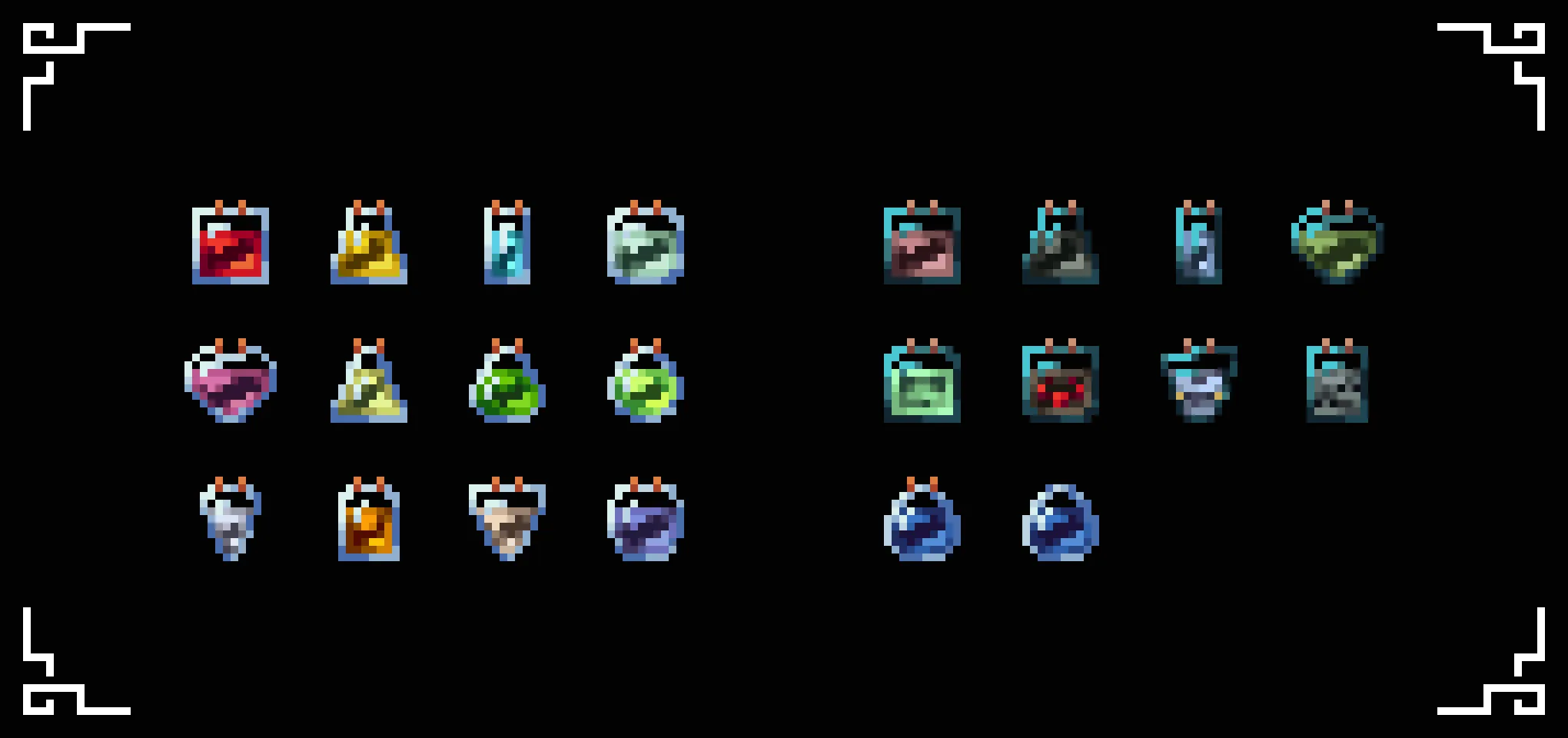 Изображение 4 ресурспака Unique Potions By Blond