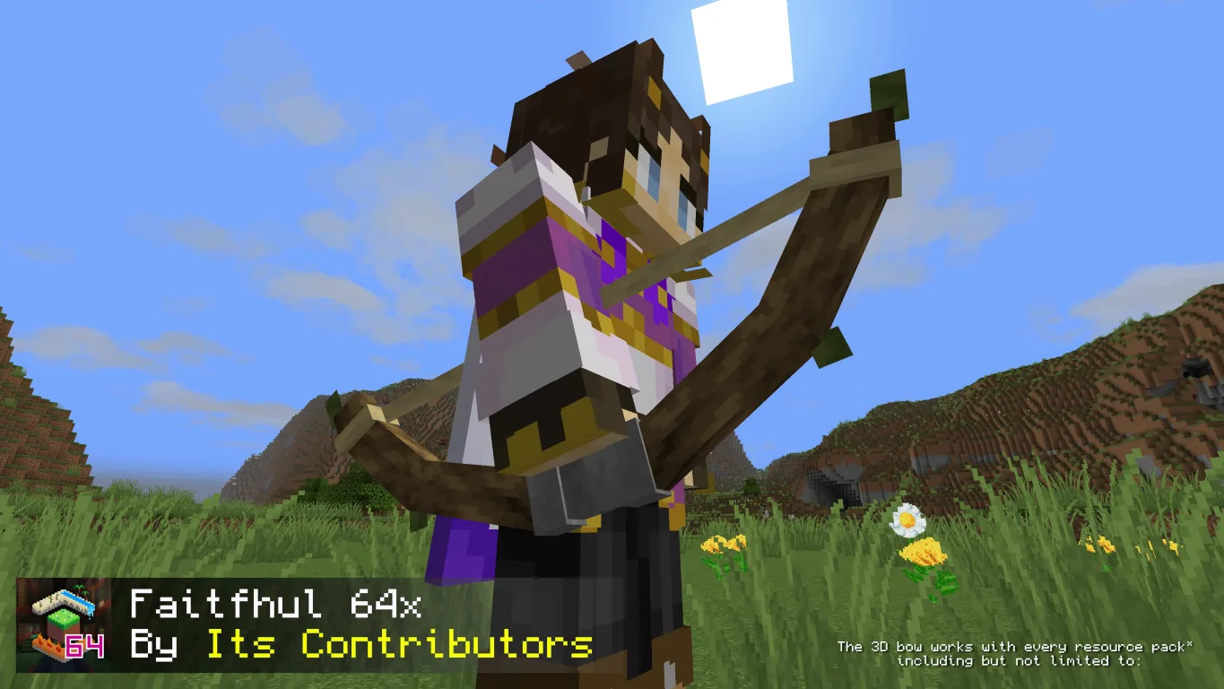 Изображение 4 ресурспака Universal 3D Archery - Bow and Crossbow