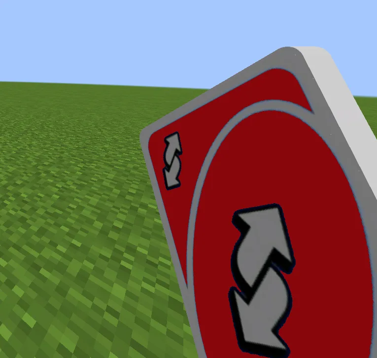 Изображение 1 ресурспака UNO Reverse Card Totem