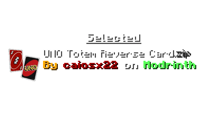 Изображение 6 ресурспака Uno Totem Reverse card