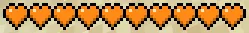 Hearts (Orange)