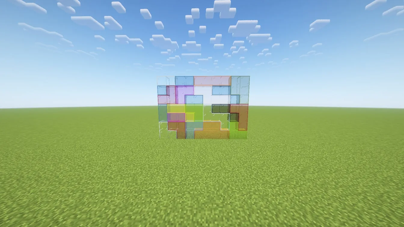 Изображение 2 ресурспака Vanilla Connected Glass