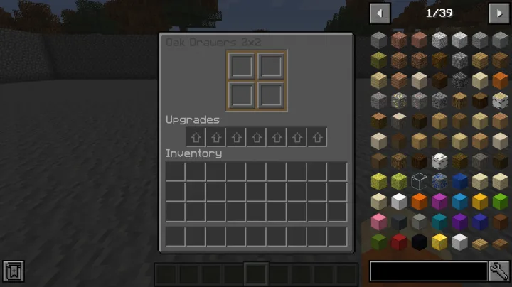 Изображение 2 ресурспака Vanilla Tweaks Dark UI for Mods