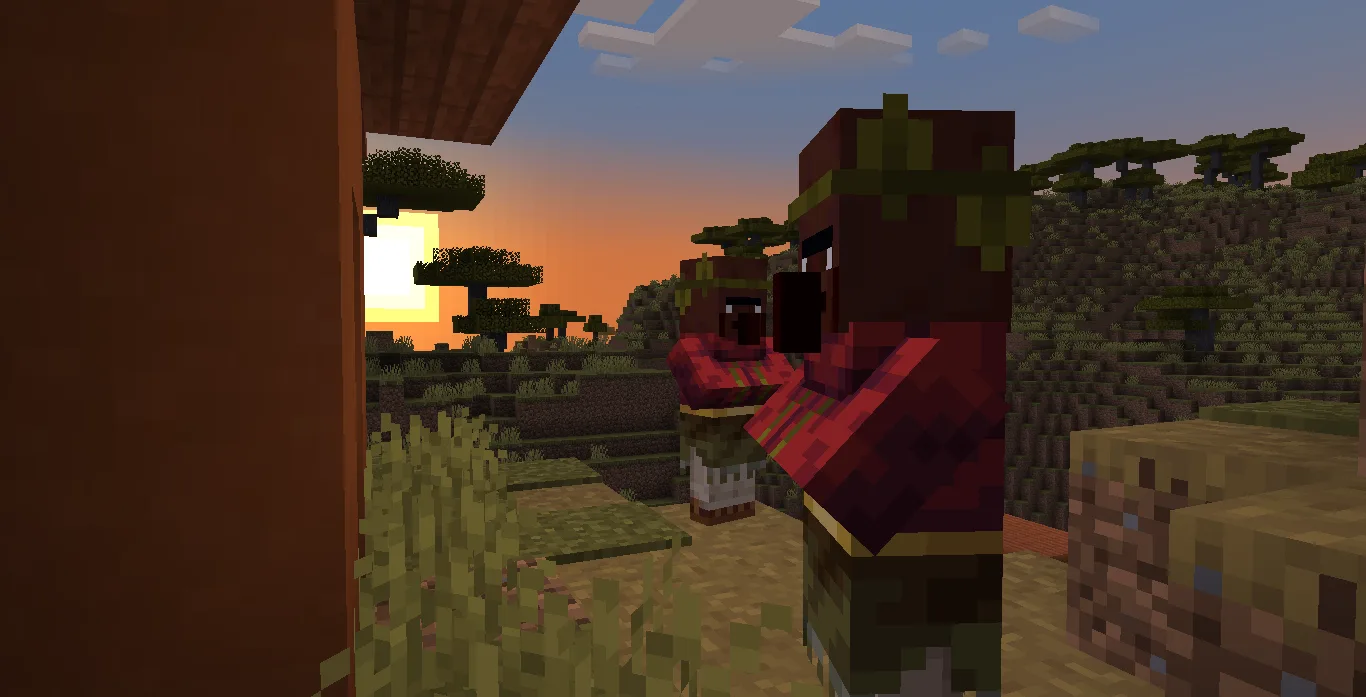 Изображение 2 ресурспака Villager Variety