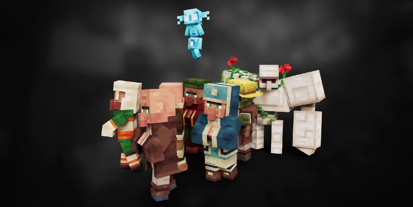 Изображение 2 ресурспака Villagers Refreshed