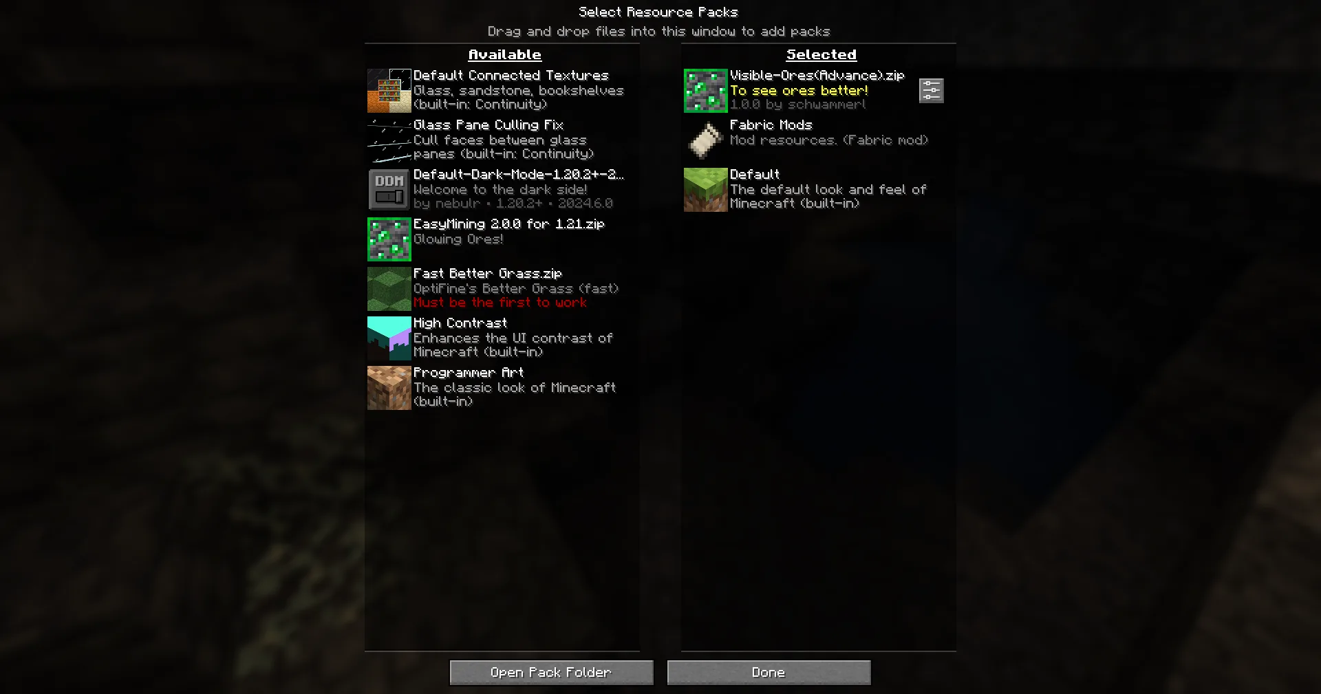 Изображение 2 ресурспака Visible-Ores(Advance)