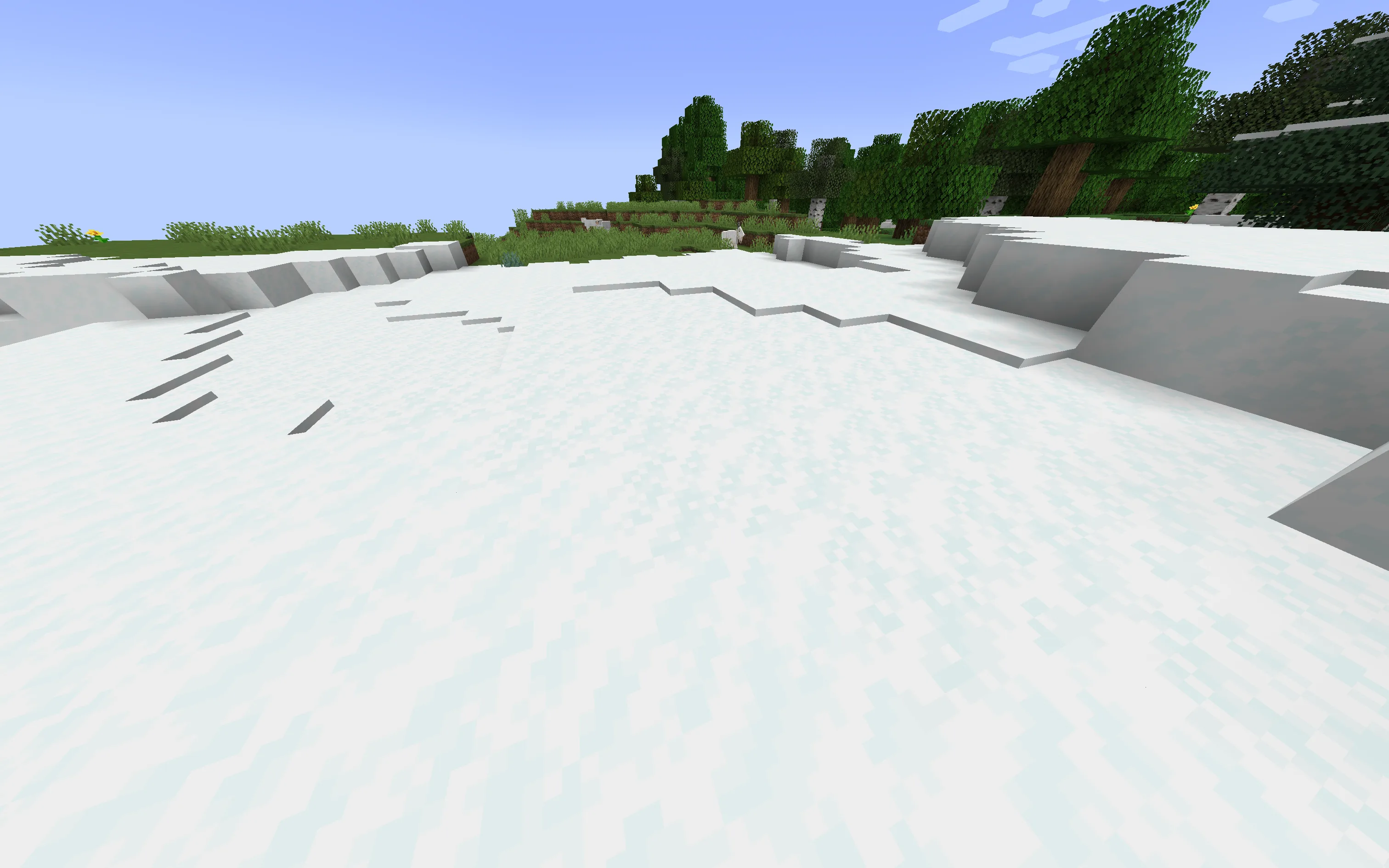 Изображение 1 ресурспака Visible Powdered Snow