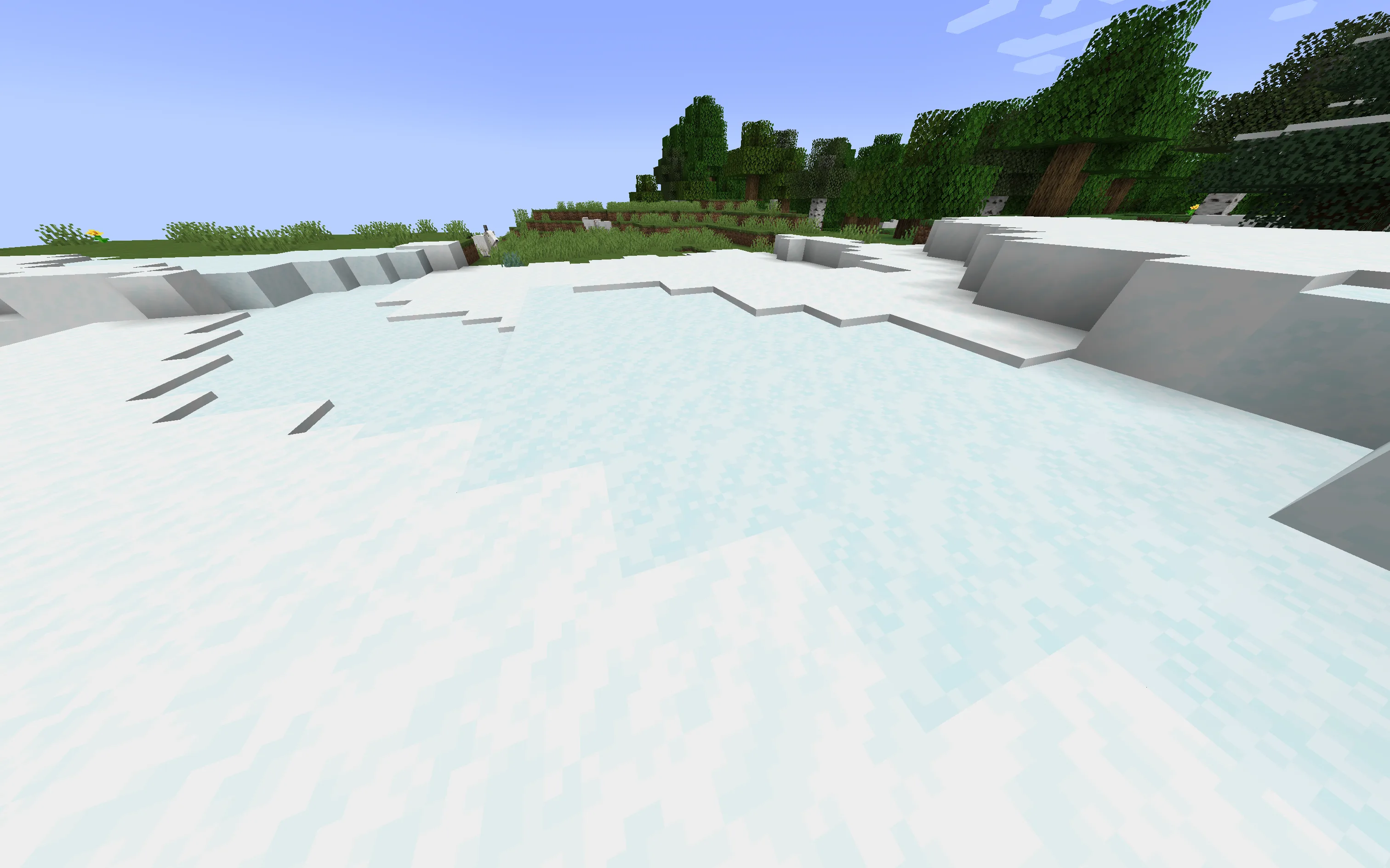 Изображение 2 ресурспака Visible Powdered Snow