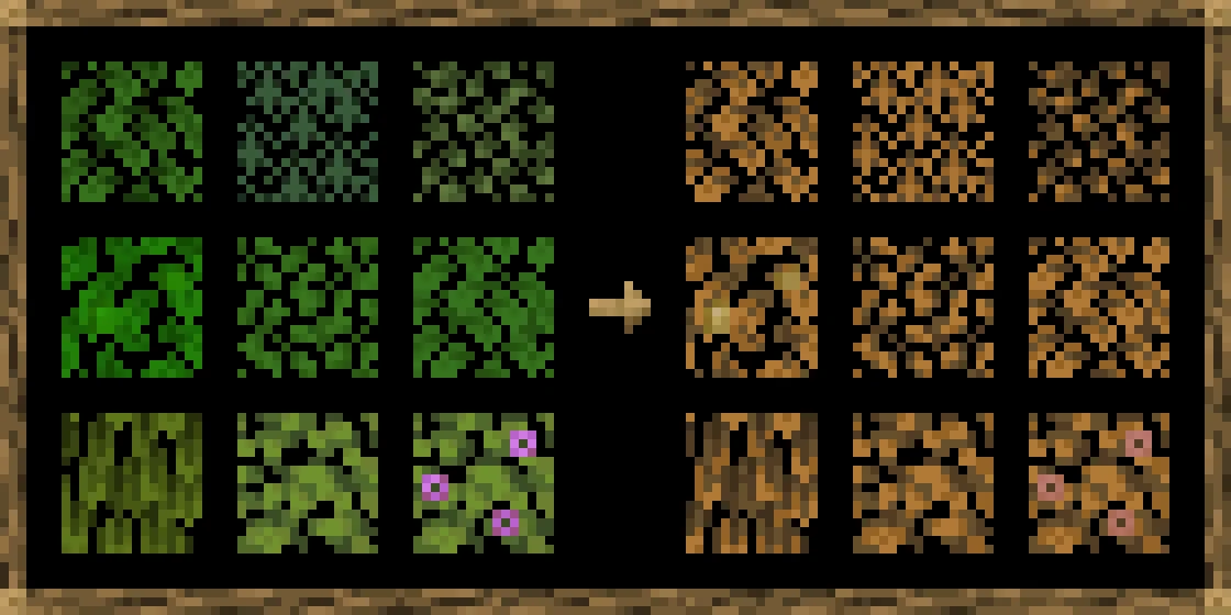 Изображение 3 ресурспака Visual Leaf Decay