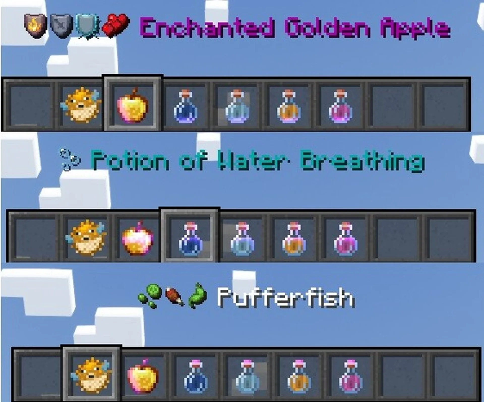 Изображение 3 ресурспака Visual Potions Effects (All languages)