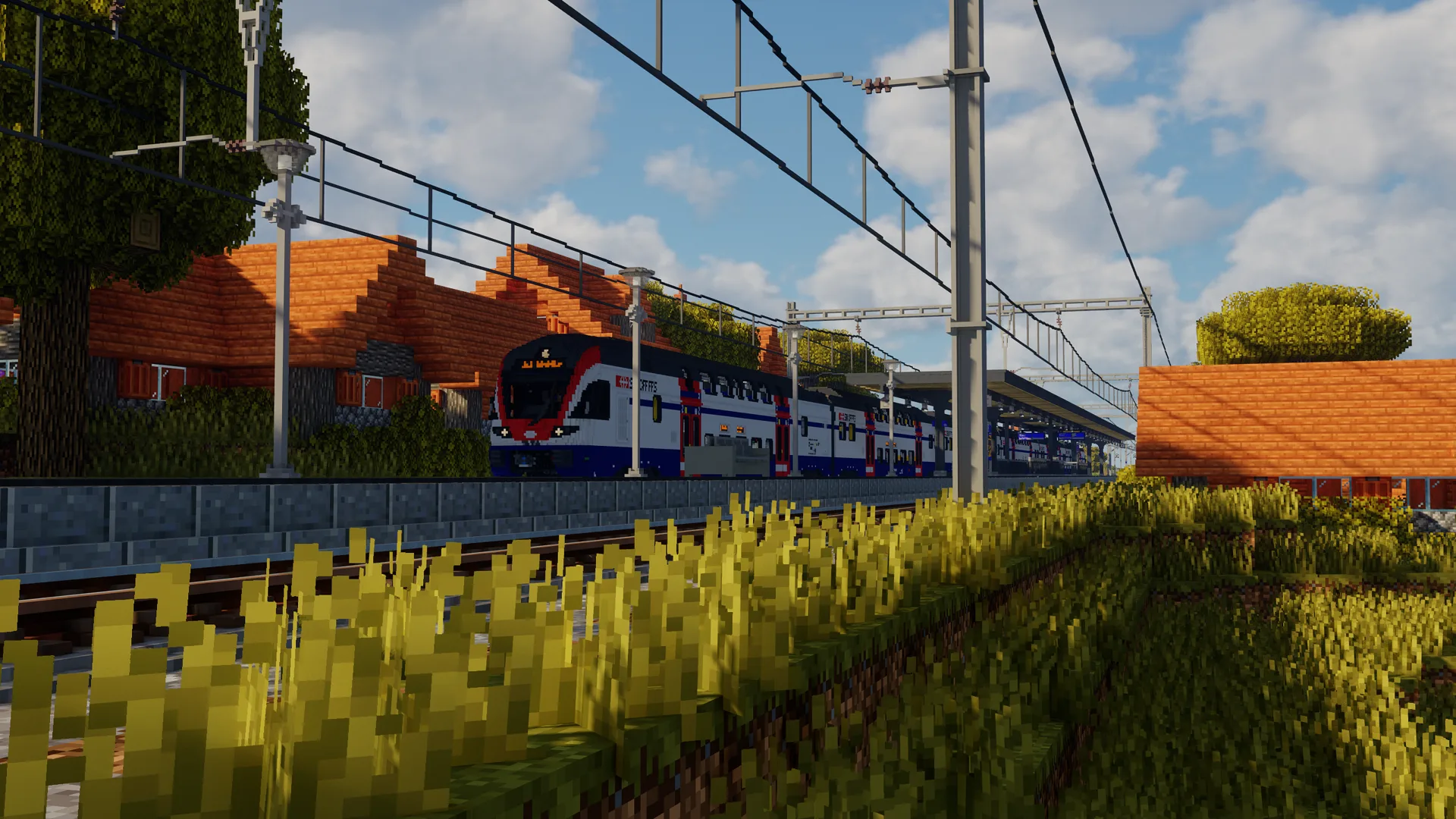 Изображение 3 ресурспака Voxel Trains IR