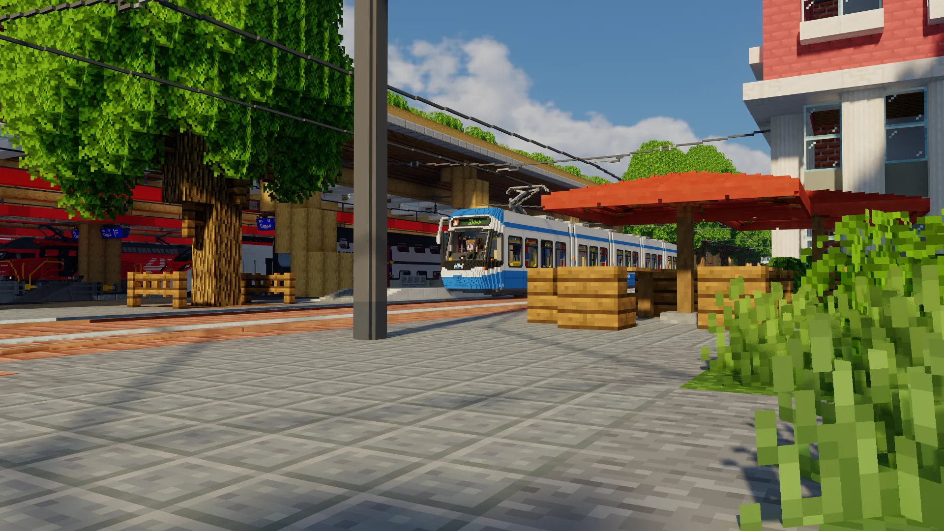 Изображение 4 ресурспака Voxel Trains IR