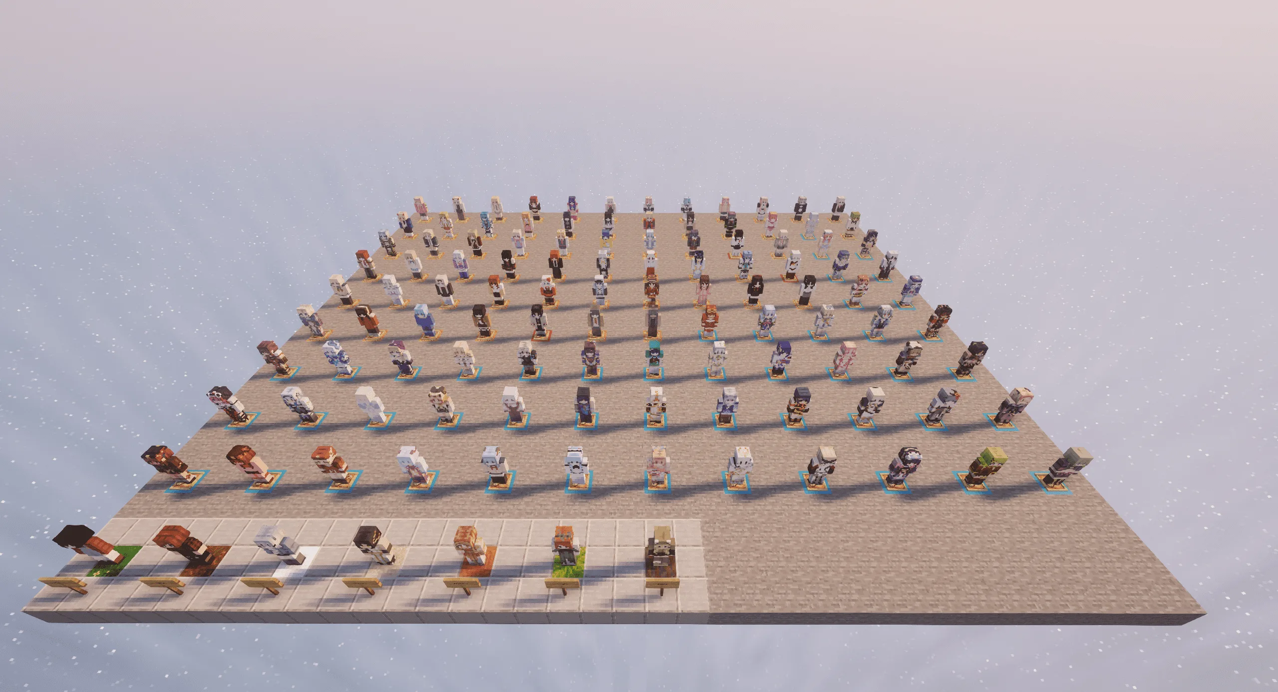 Изображение 2 ресурспака Waifu Villagers