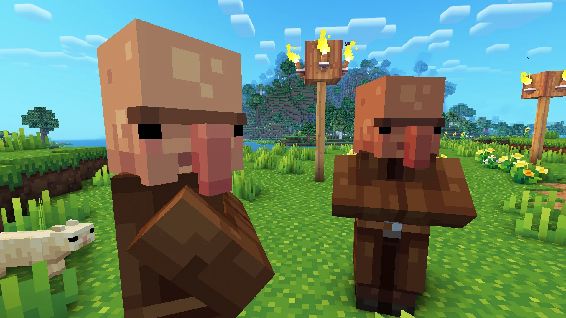 Изображение 2 ресурспака Whimscape Variated Villagers