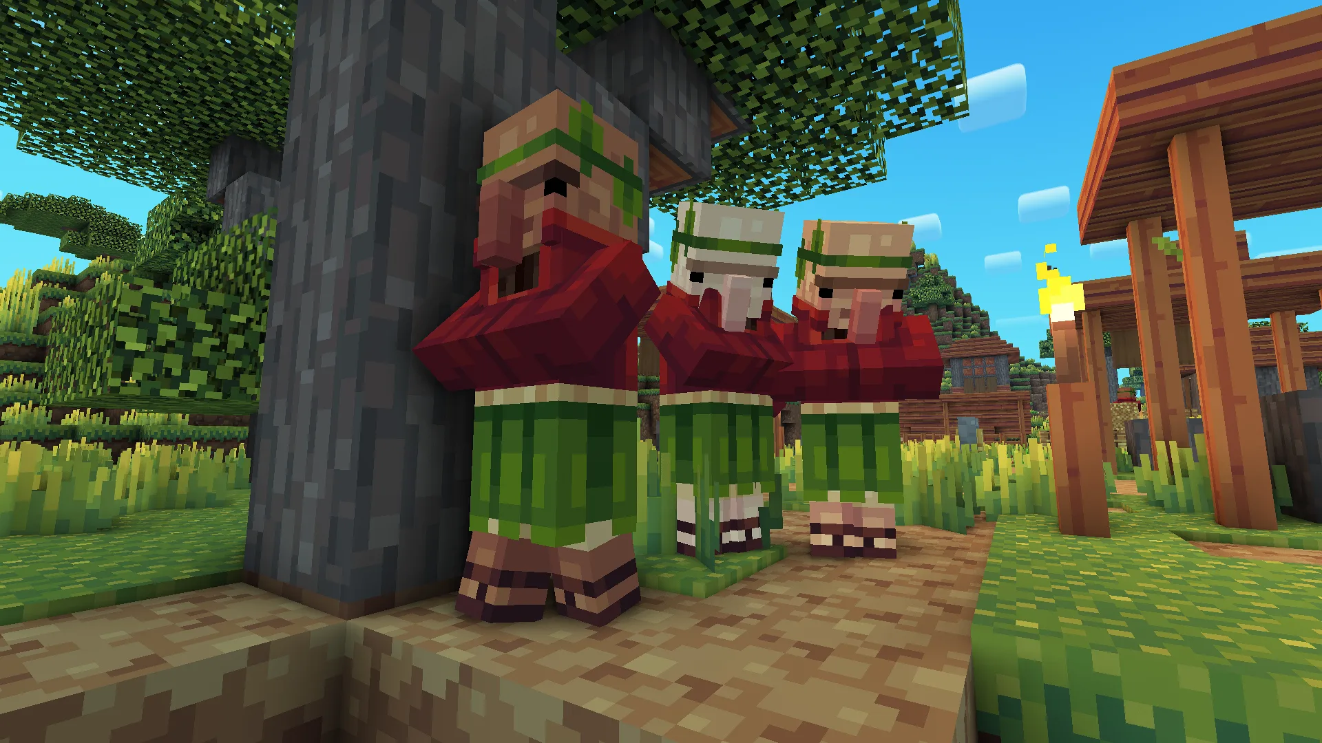 Изображение 4 ресурспака Whimscape Variated Villagers