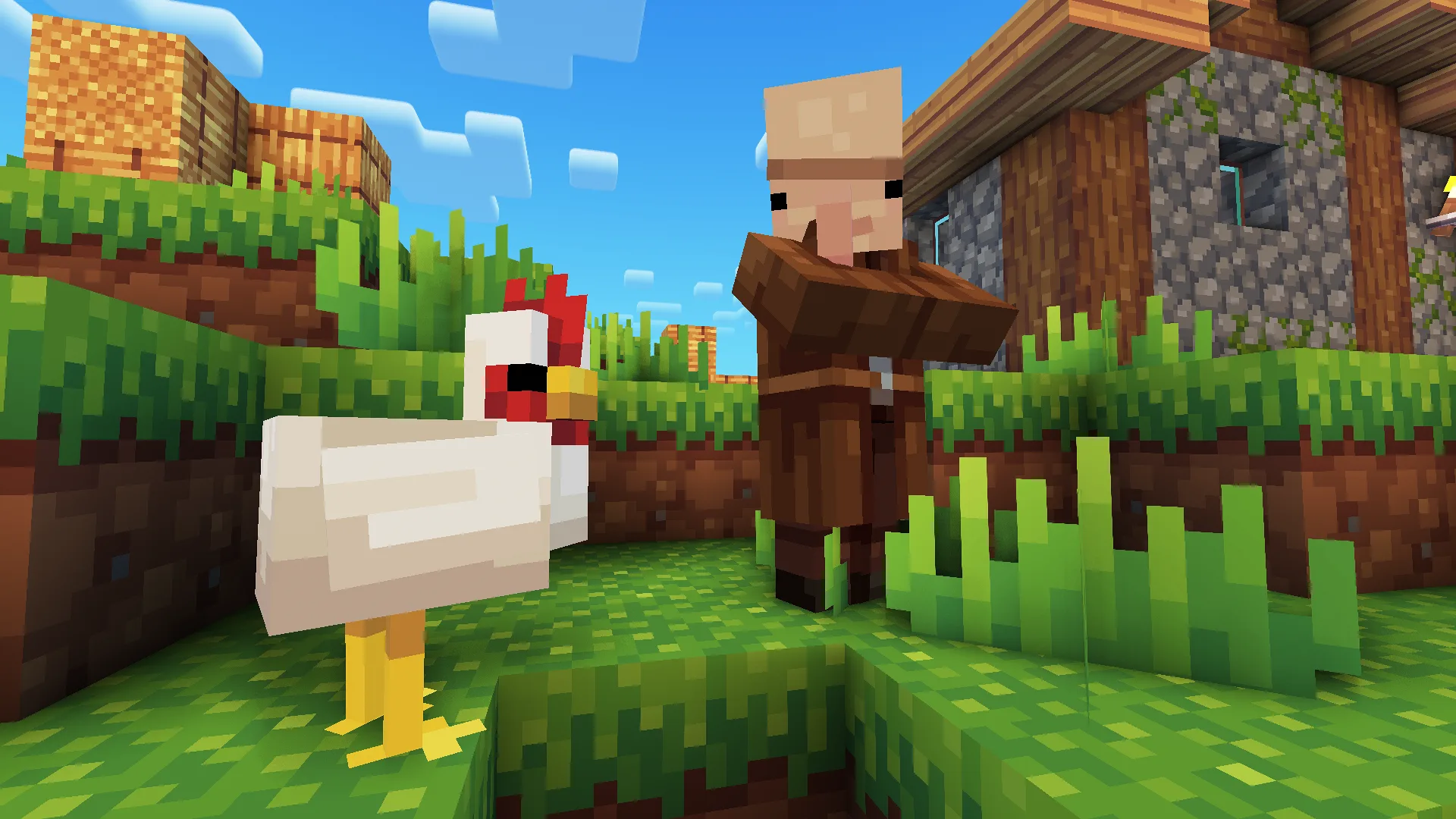 Изображение 3 ресурспака Whimscape Variated Villagers x Fresh Animations