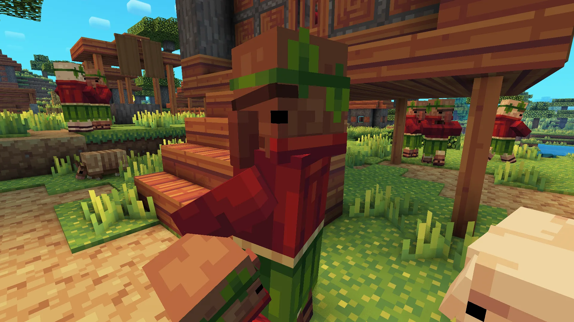 Изображение 4 ресурспака Whimscape Variated Villagers x Fresh Animations