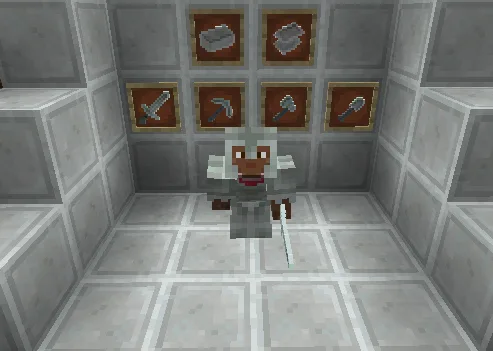 White Netherite Items and armor