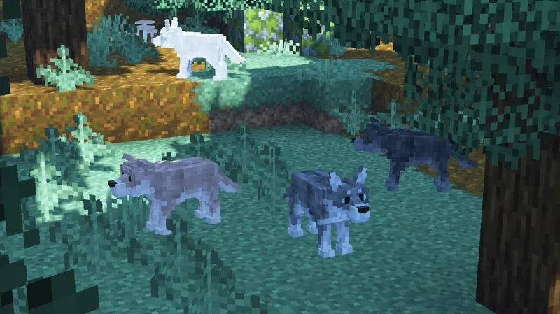 Изображение 6 ресурспака Wild Wolves