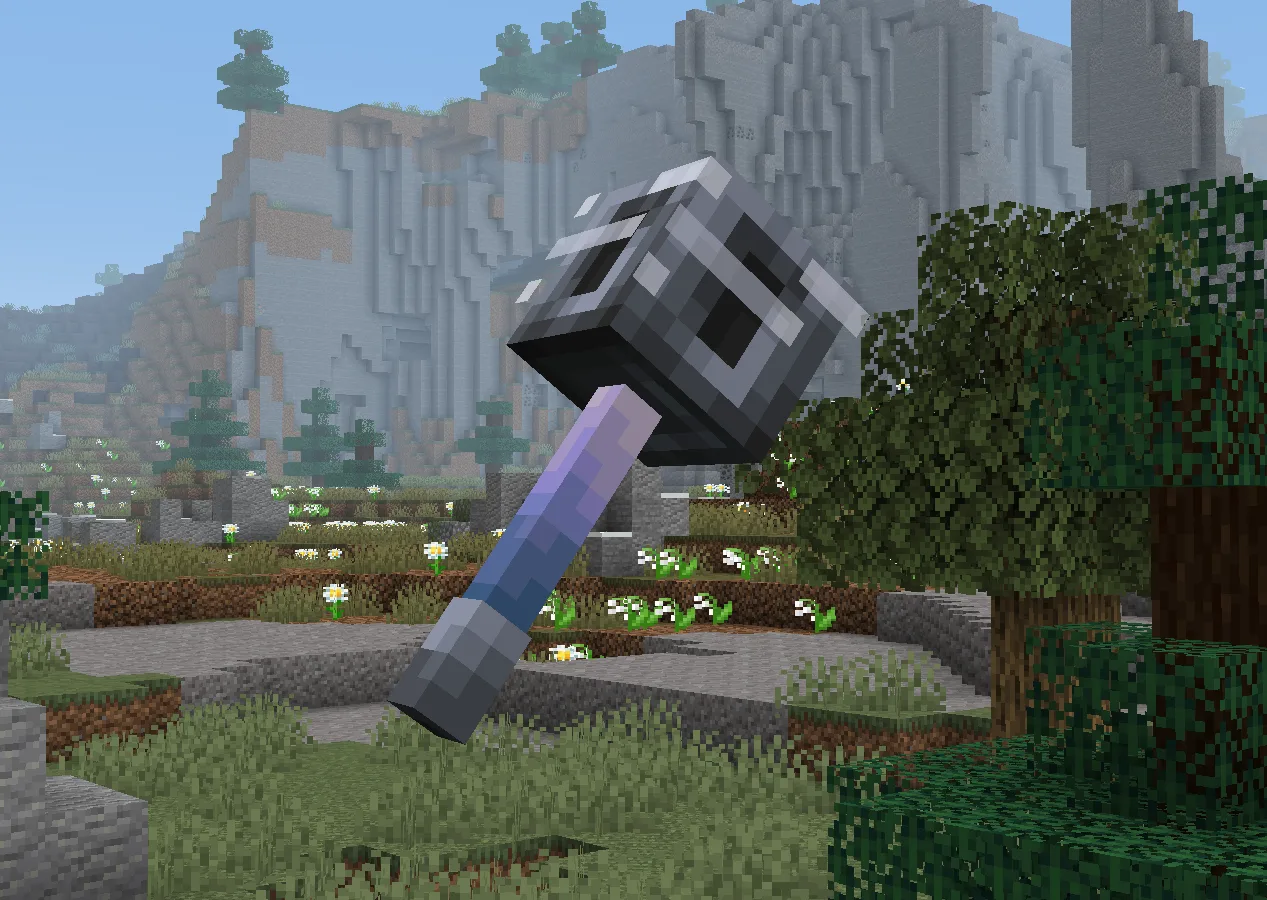 Изображение 3 ресурспака Windswept Mace (2D+3D)