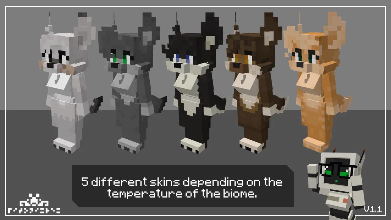 Изображение 2 ресурспака Wolf Girl