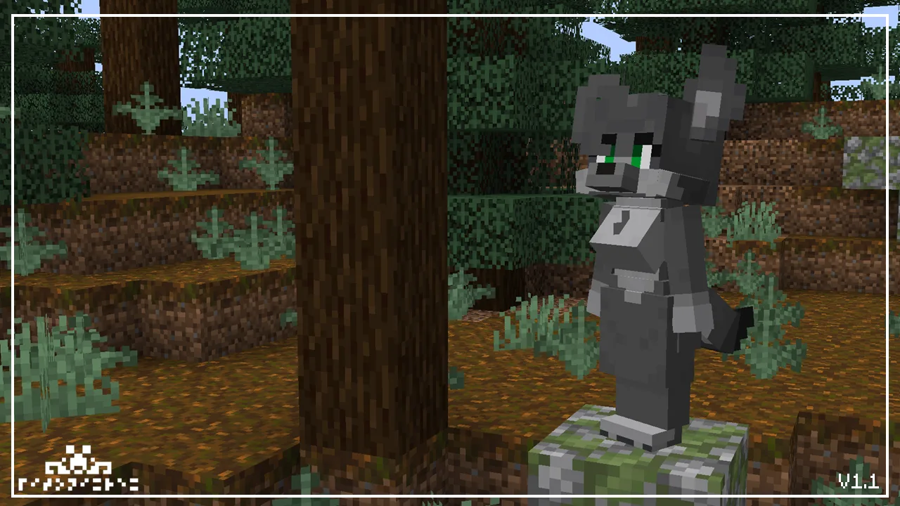 Изображение 5 ресурспака Wolf Girl