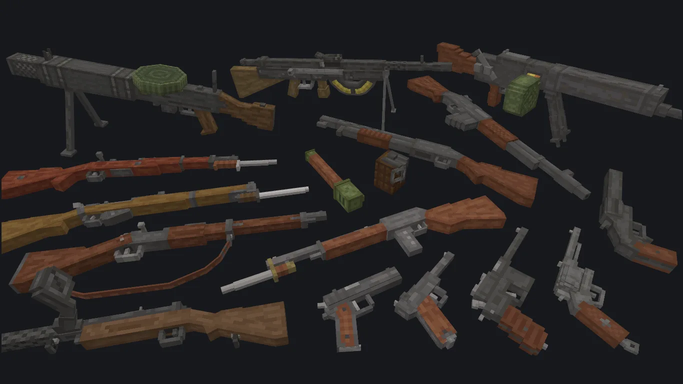 Изображение 1 ресурспака World War I Texture Pack