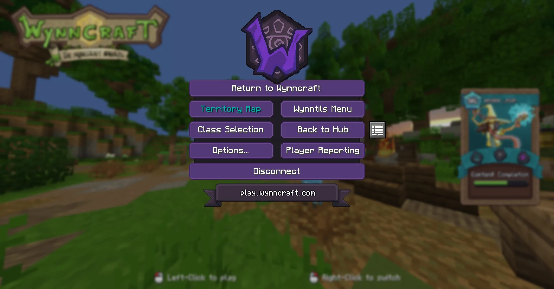 Изображение 2 ресурспака Wynncraft Endernon Dark Pack