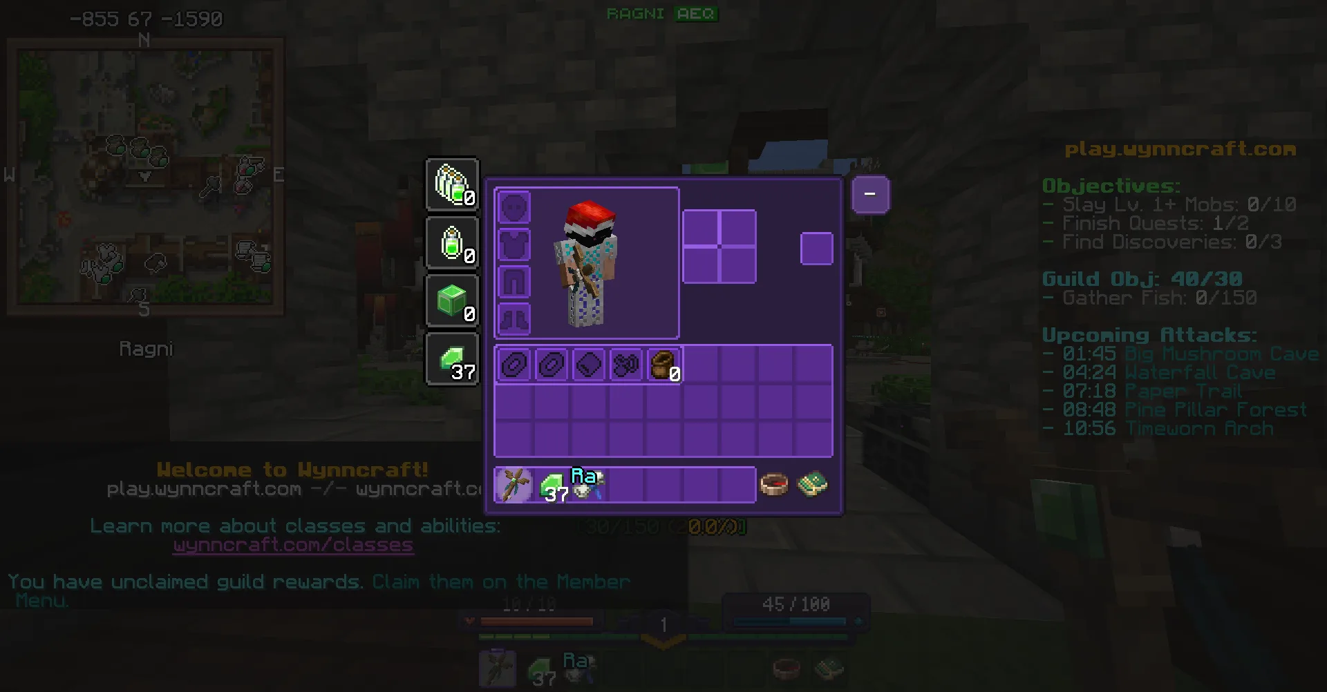 Изображение 3 ресурспака Wynncraft Endernon Dark Pack