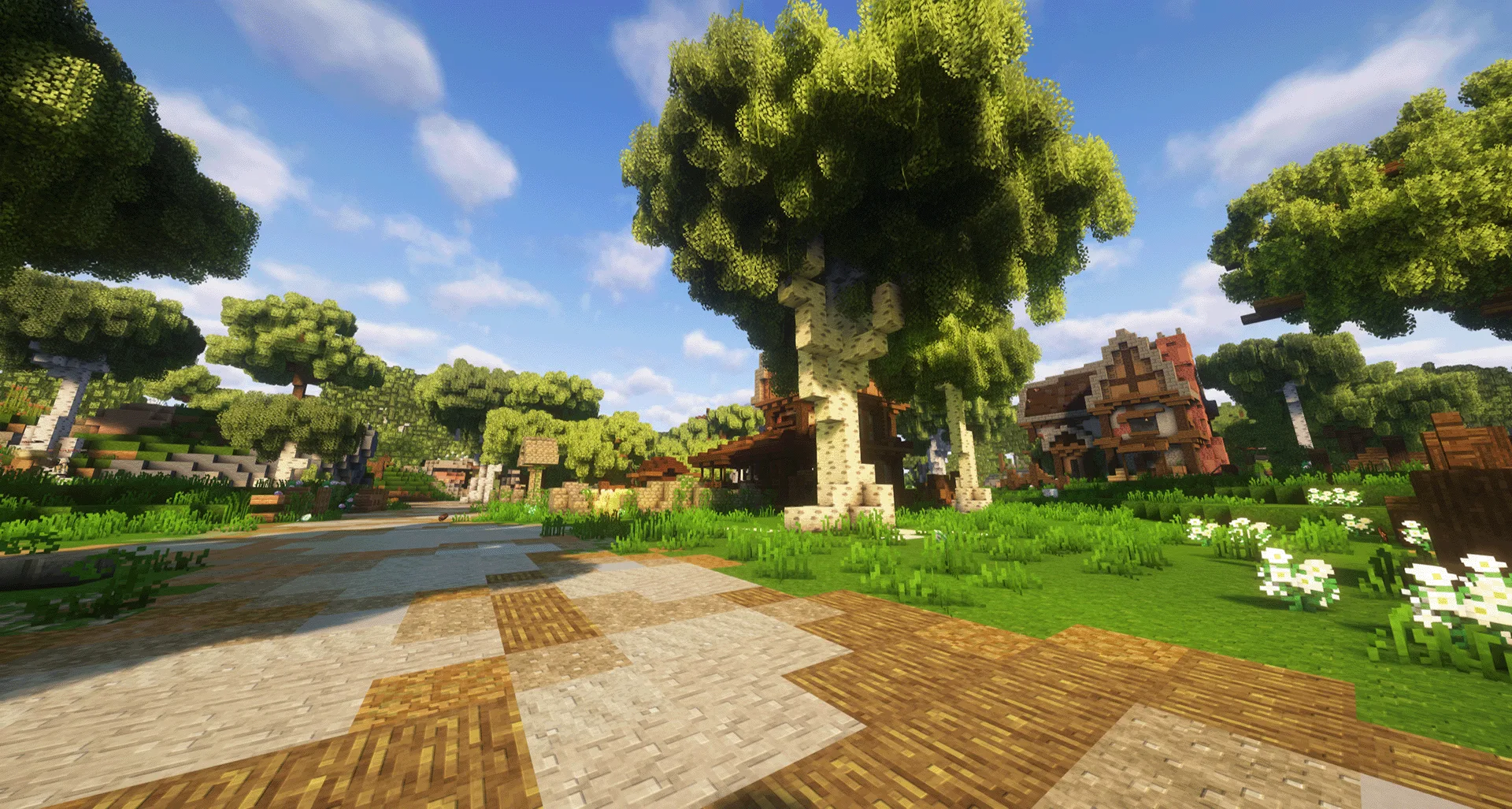 Изображение 1 ресурспака wynncraft better grass