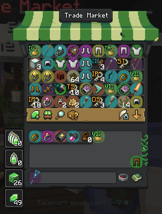 Изображение 1 ресурспака WynnEdits - Dark Theme