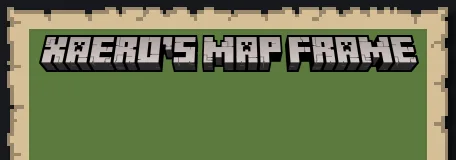 Xaero's Map Frame