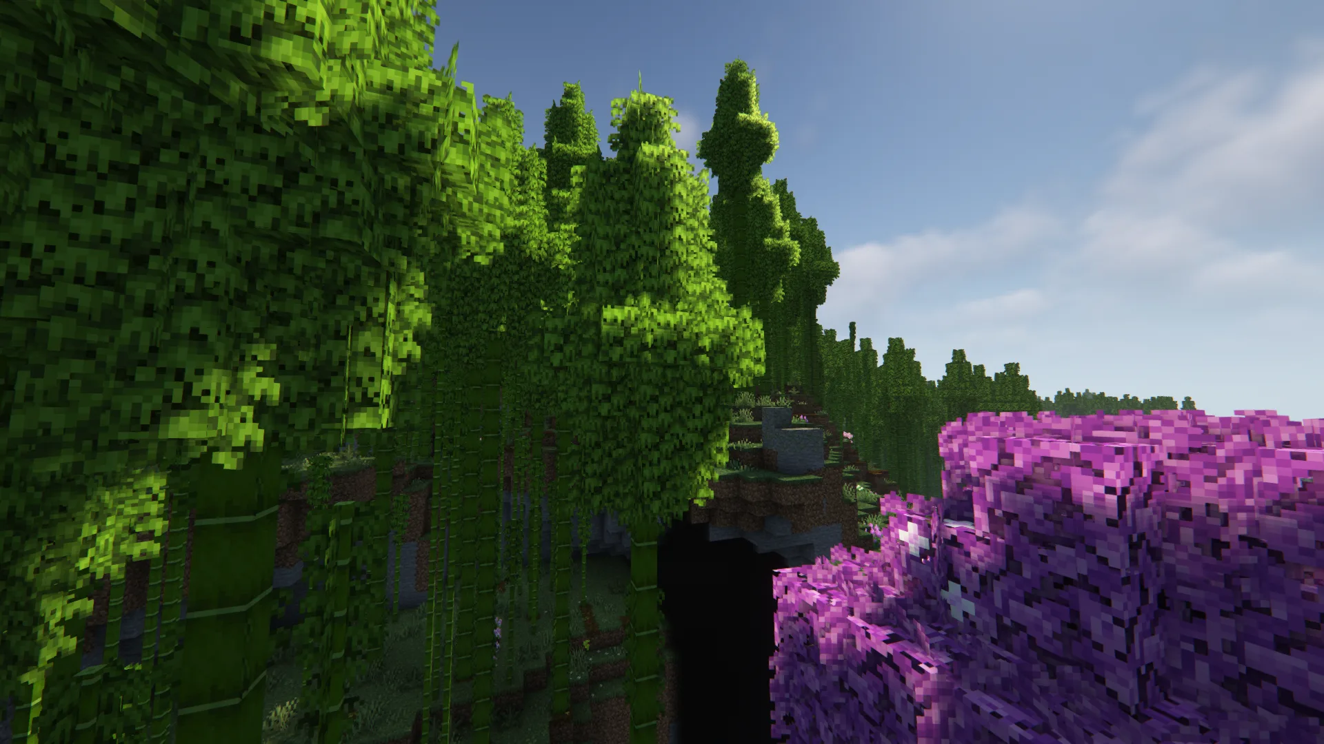 Изображение 6 ресурспака Xali's Bushy Leaves - Regions Unexplored Addon